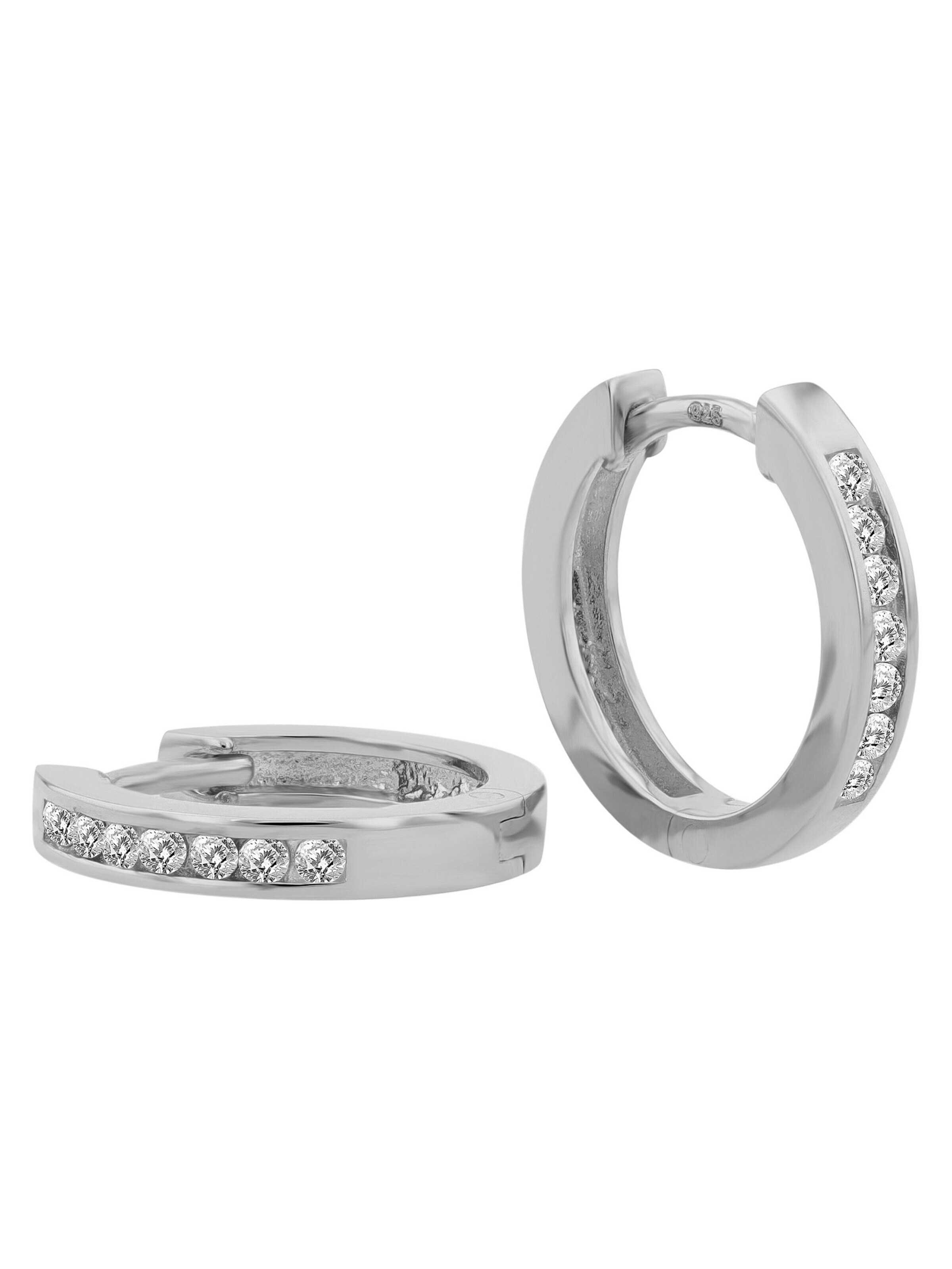 Akzent Ohrringe 'Ash, 925 Sterlingsilber, langlebig'‌‌‌‌‌ in Silber