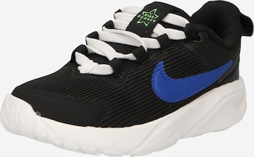 NIKE Athletic Shoes 'Star Runner 4' in Black: front