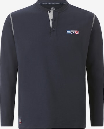 Jan Vanderstorm Sweatshirt 'Jornsen' in Blue: front