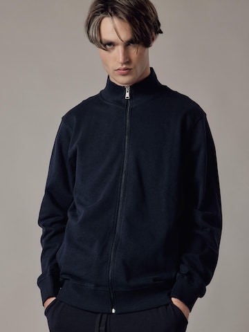 OWN Off With Nature - Sudadera con cremallera 'Felpa' en azul: frente
