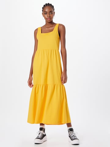 Robe d’été Urban Classics en jaune : devant