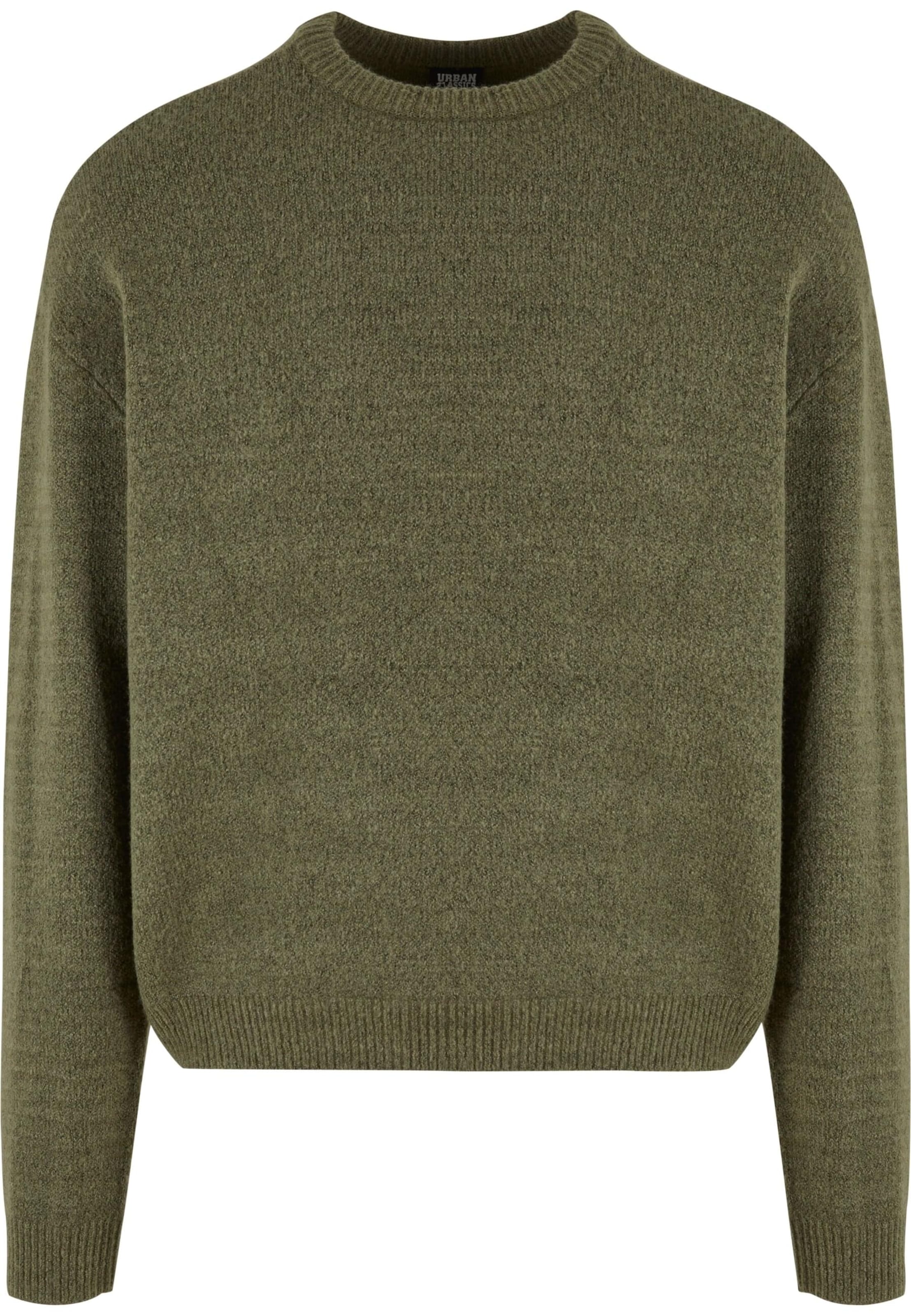 Pull-over Urban Classics en vert : devant