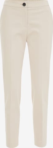 WE Fashion Regular Pantalon in Beige: voorkant