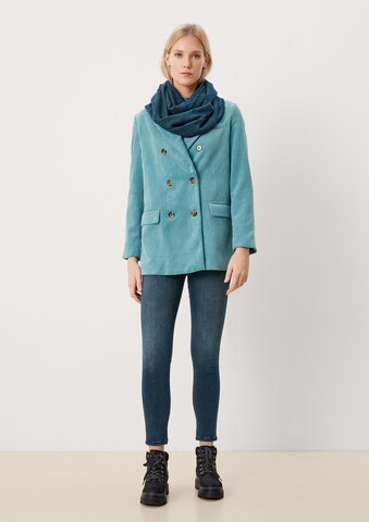 s.Oliver Tube Scarf in Blue