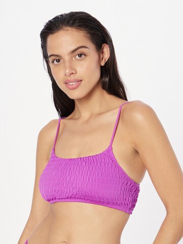 Bustier Hauts de bikini NLY by Nelly en violet : devant