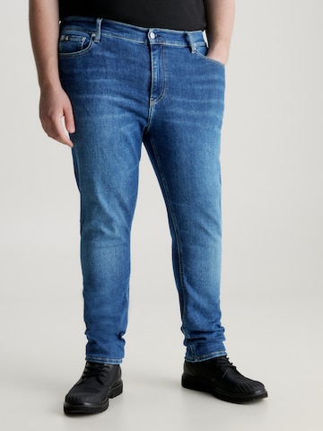 Skinny Jean Calvin Klein Jeans Plus en bleu : devant