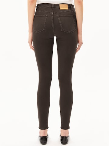 ARMEDANGELS Skinny Jeans 'TILLAA' in Brown