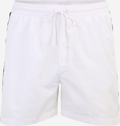 Calvin Klein Swimwear Badeshorts i svart / hvit, Produktvisning