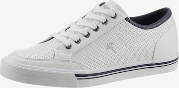 Baskets basses JOOP! en blanc : devant