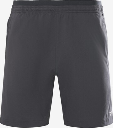 Regular Pantalon de sport Reebok en noir : devant