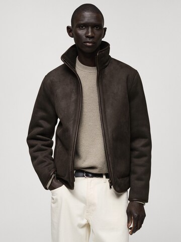MANGO MAN Jacke 'Viggo' in Braun: Vorderseite