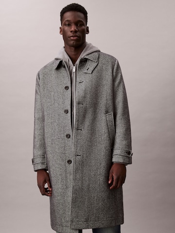 Calvin Klein Between-seasons coat in Black: front