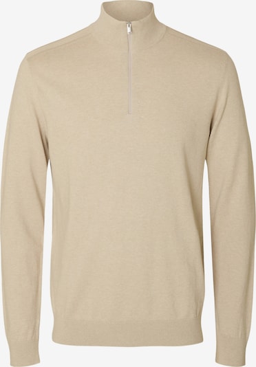 Megztinis 'SLHBERG' iš SELECTED, spalva – smėlio spalva, Prekių apžvalga