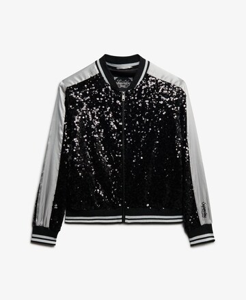 Superdry Tussenjas in Zwart