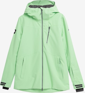 4F - Chaqueta de montaña en verde: frente