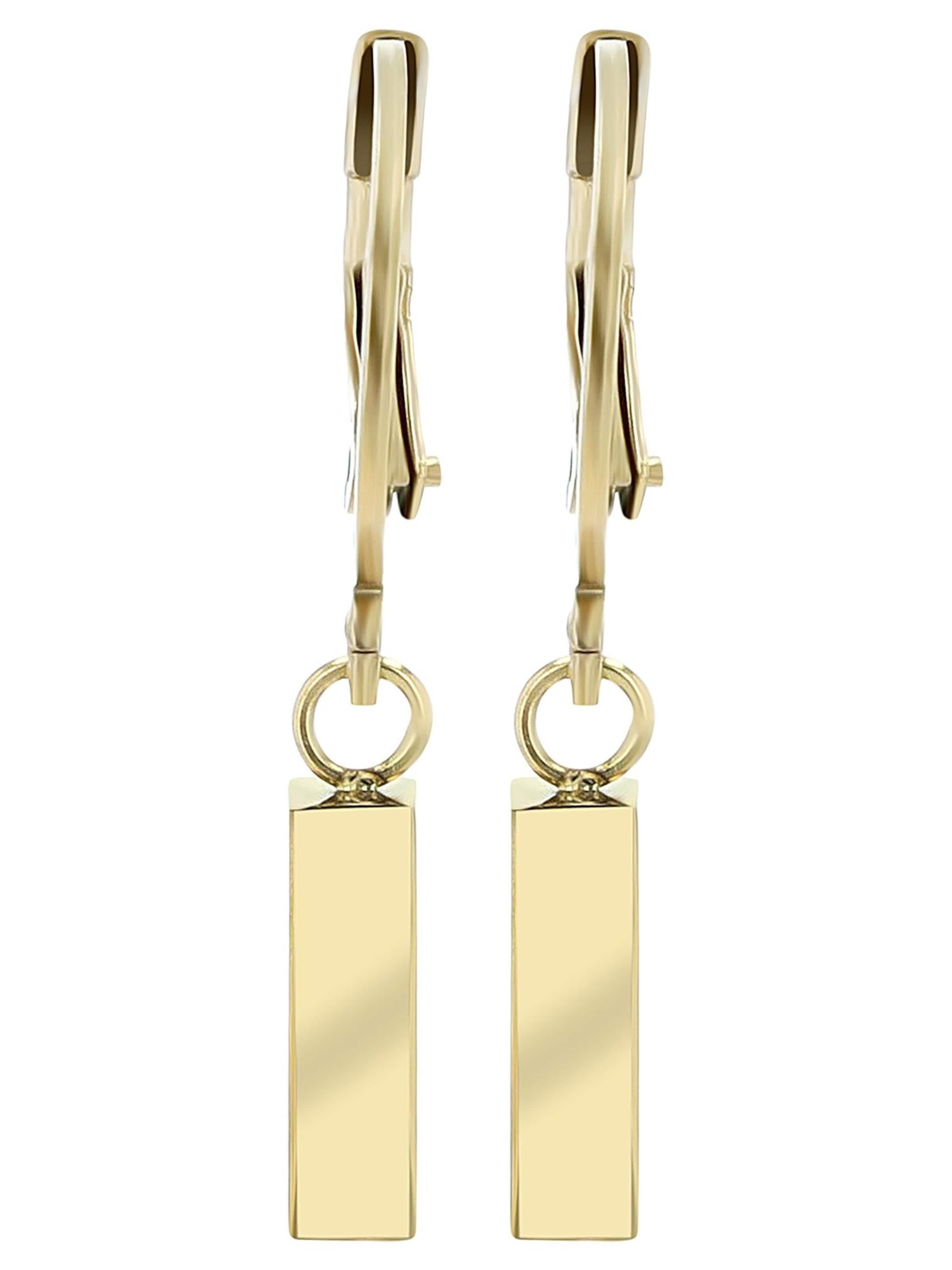 Akzent Earrings 'Fedde, langlebig' in Gold