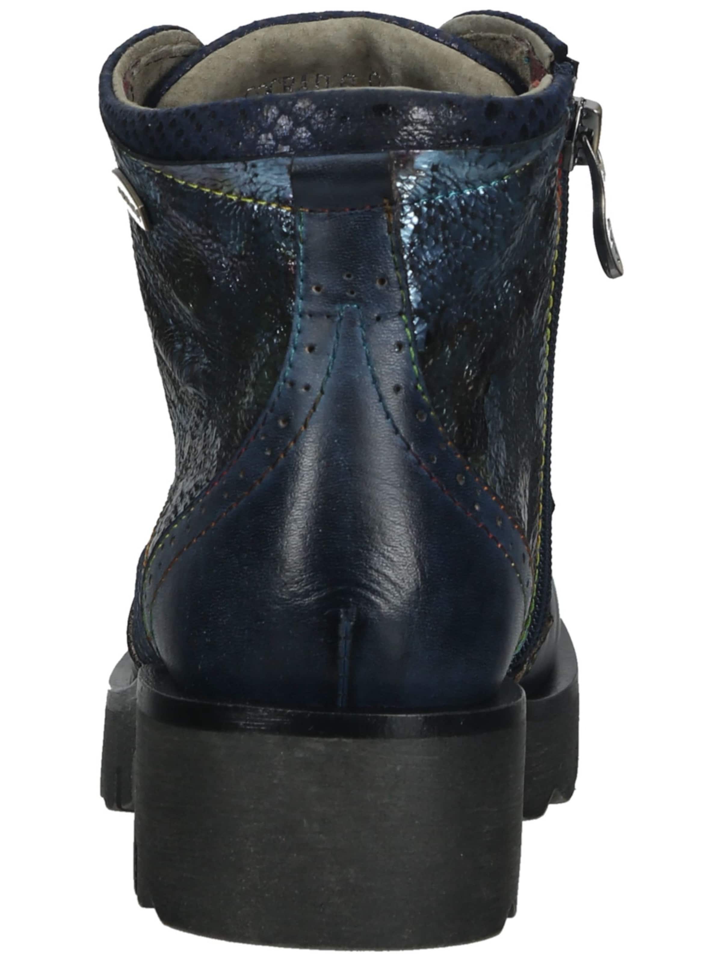 Bottines à lacets Laura Vita en bleu