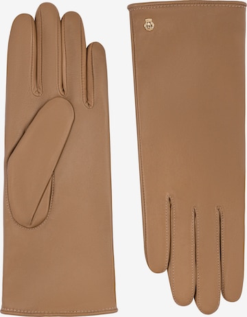 Gants 'HAMBURG' Roeckl en beige : devant