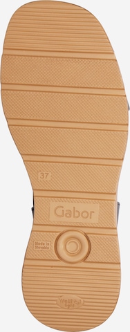 GABOR - Sandalias con hebilla en negro