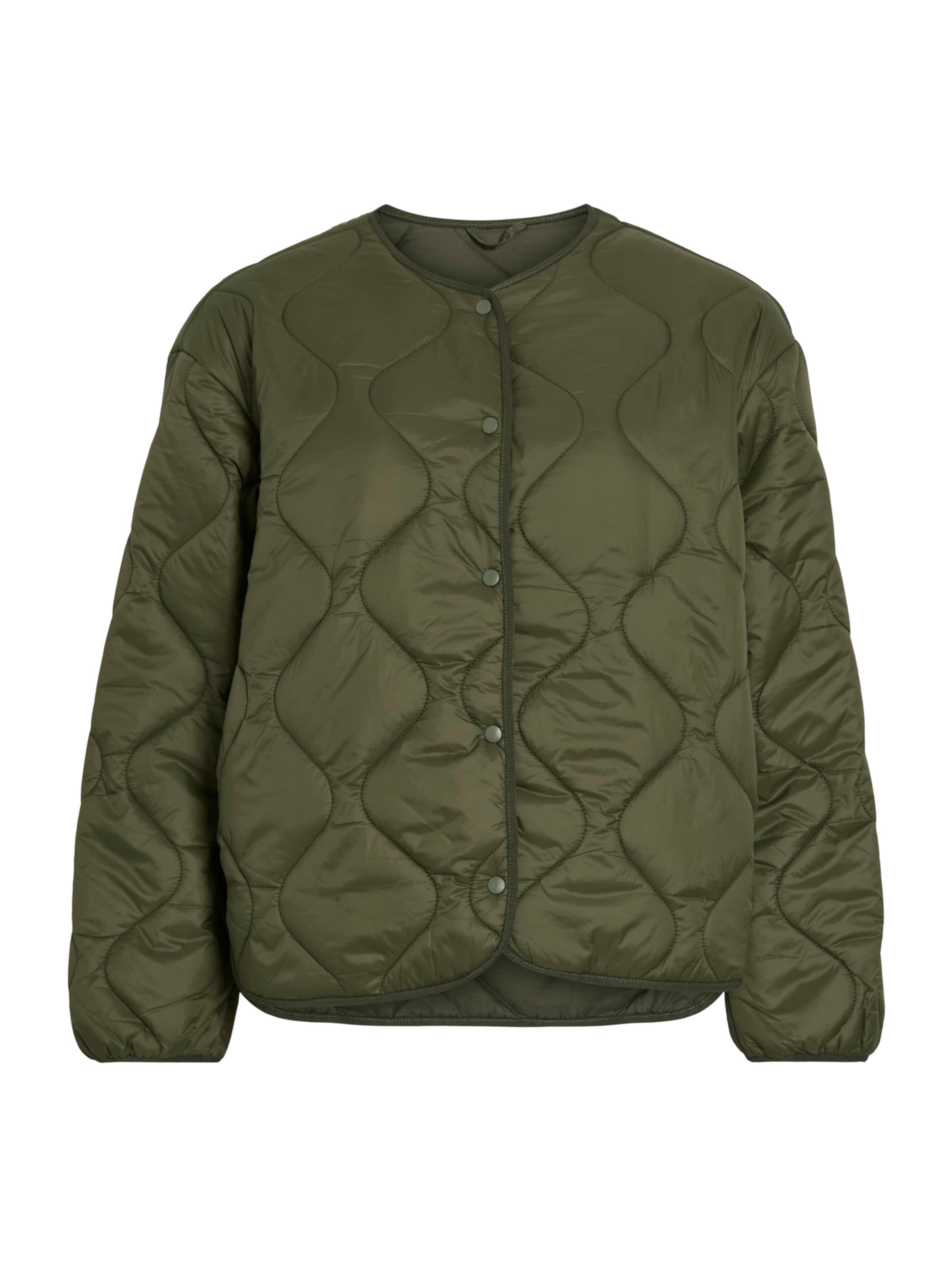 VILA Between-Season Jacket 'VIDUNE' in Green: front