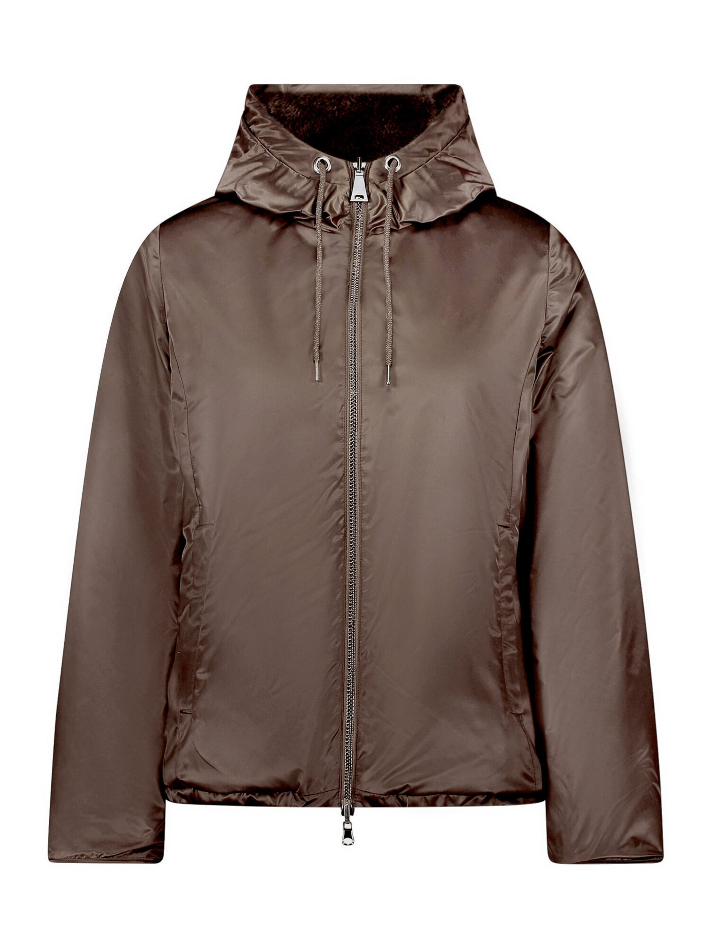 Veste mi-saison Betty Barclay en marron : devant