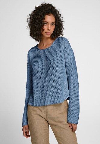 Pull-over Peter Hahn en bleu : devant