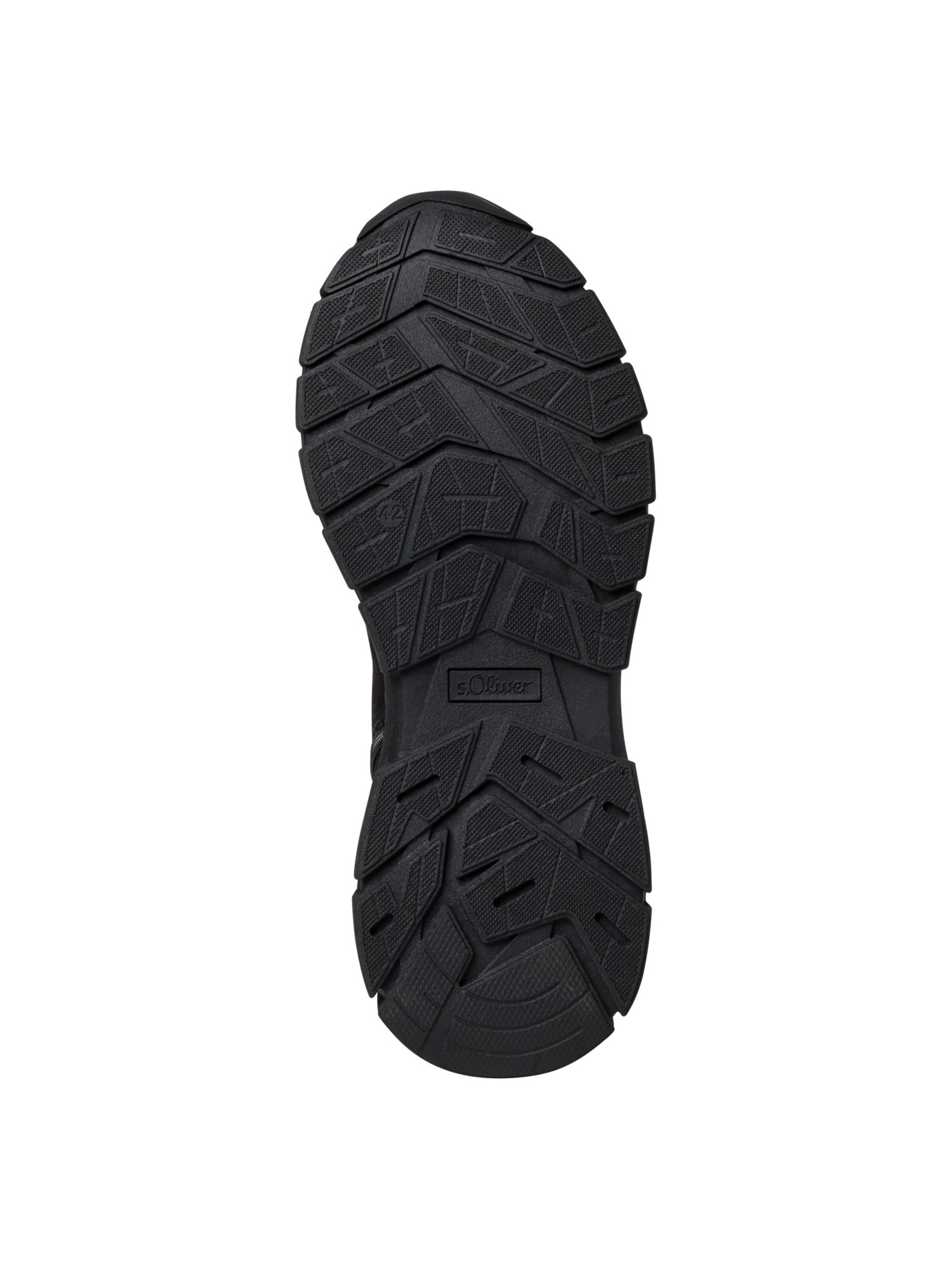 s.Oliver Schnürboots in Schwarz