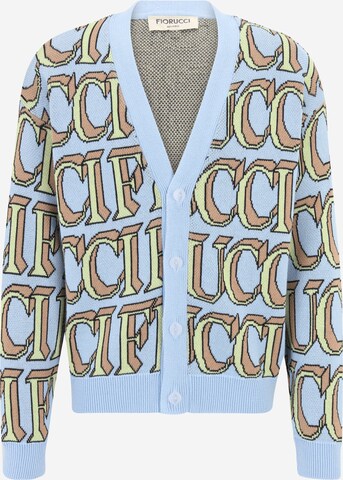 Cardigan Fiorucci en bleu : devant