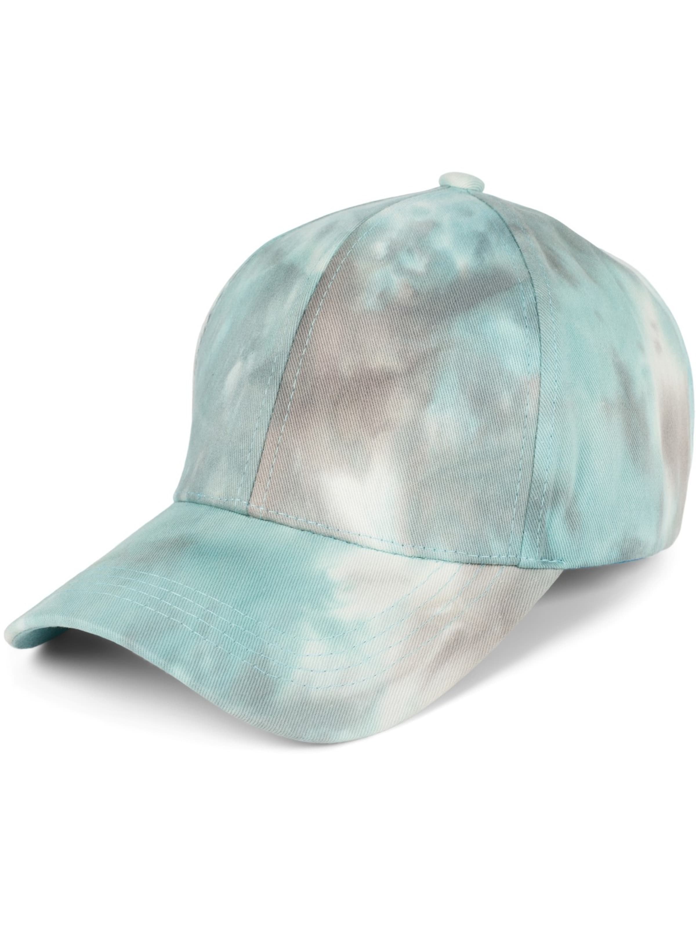 styleBREAKER Cap 'Baseballcap mit Batik Muster'‌‌‌‌ in Grün: Vorderseite