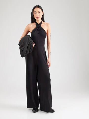 Tuta jumpsuit 'Nancy' di ABOUT YOU in nero: frontale