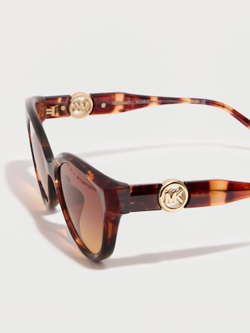 MICHAEL Michael Kors Zonnebril 'NAGOYA' in Bruin