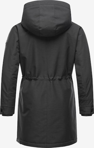 Ragwear Winter Jacket 'Rezinka' in Grey