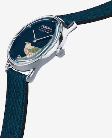 August Berg Analoog horloge in Blauw