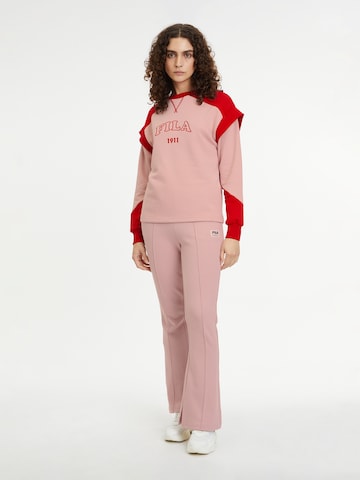 Sweat-shirt 'TIARET' FILA en rose