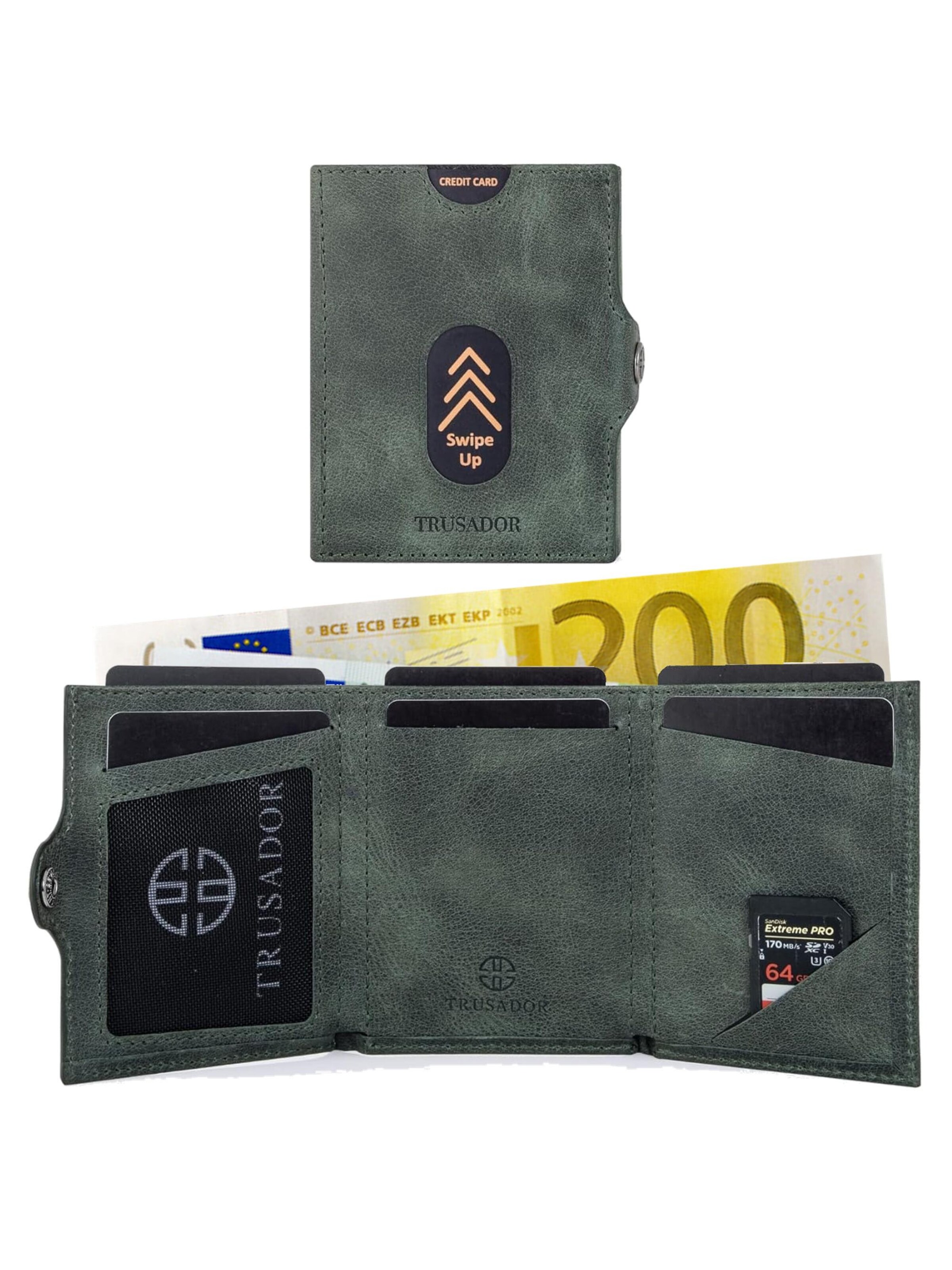 Trusador Wallet 'Valencia' in Green