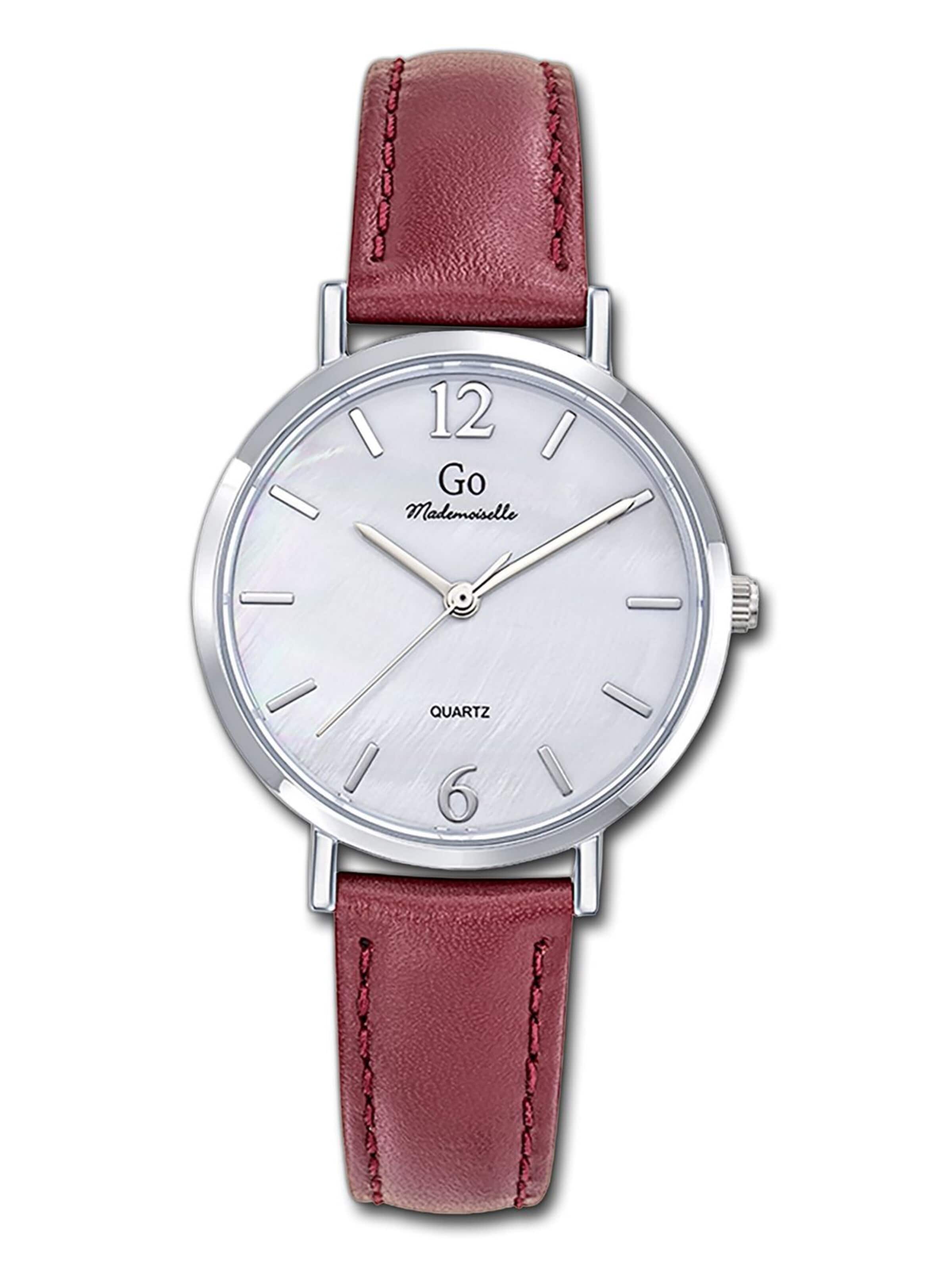 Orologio analogico di GO GirlOnly in rosso: frontale