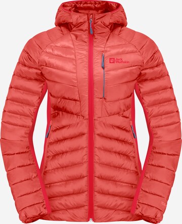 JACK WOLFSKIN Outdoorjacke 'ROUTEBURN PRO' in Rot: predná strana