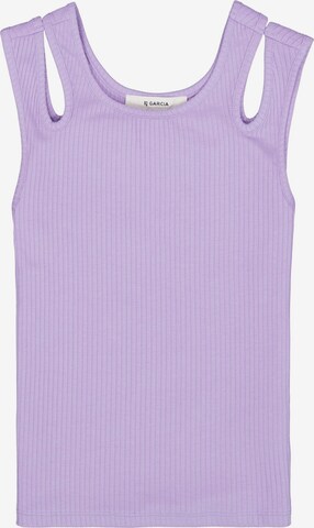 GARCIA Top in Purple: front