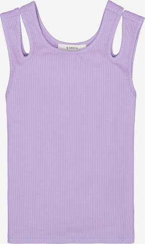 GARCIA Top in Purple: front