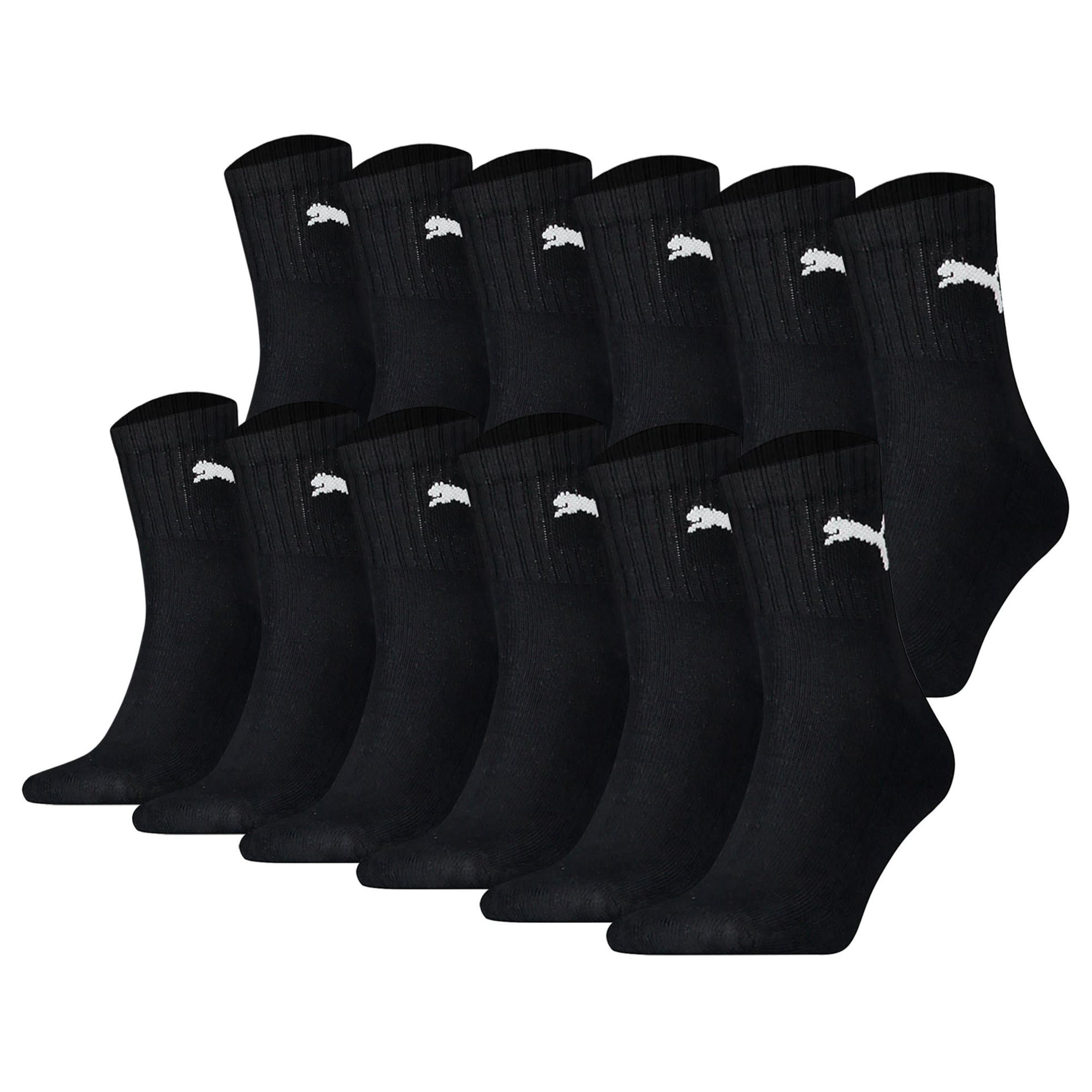 PUMA Socken in Schwarz
