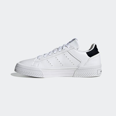 ADIDAS ORIGINALS Sneaker 'Court Tourino' in schwarz / weiß, Produktansicht