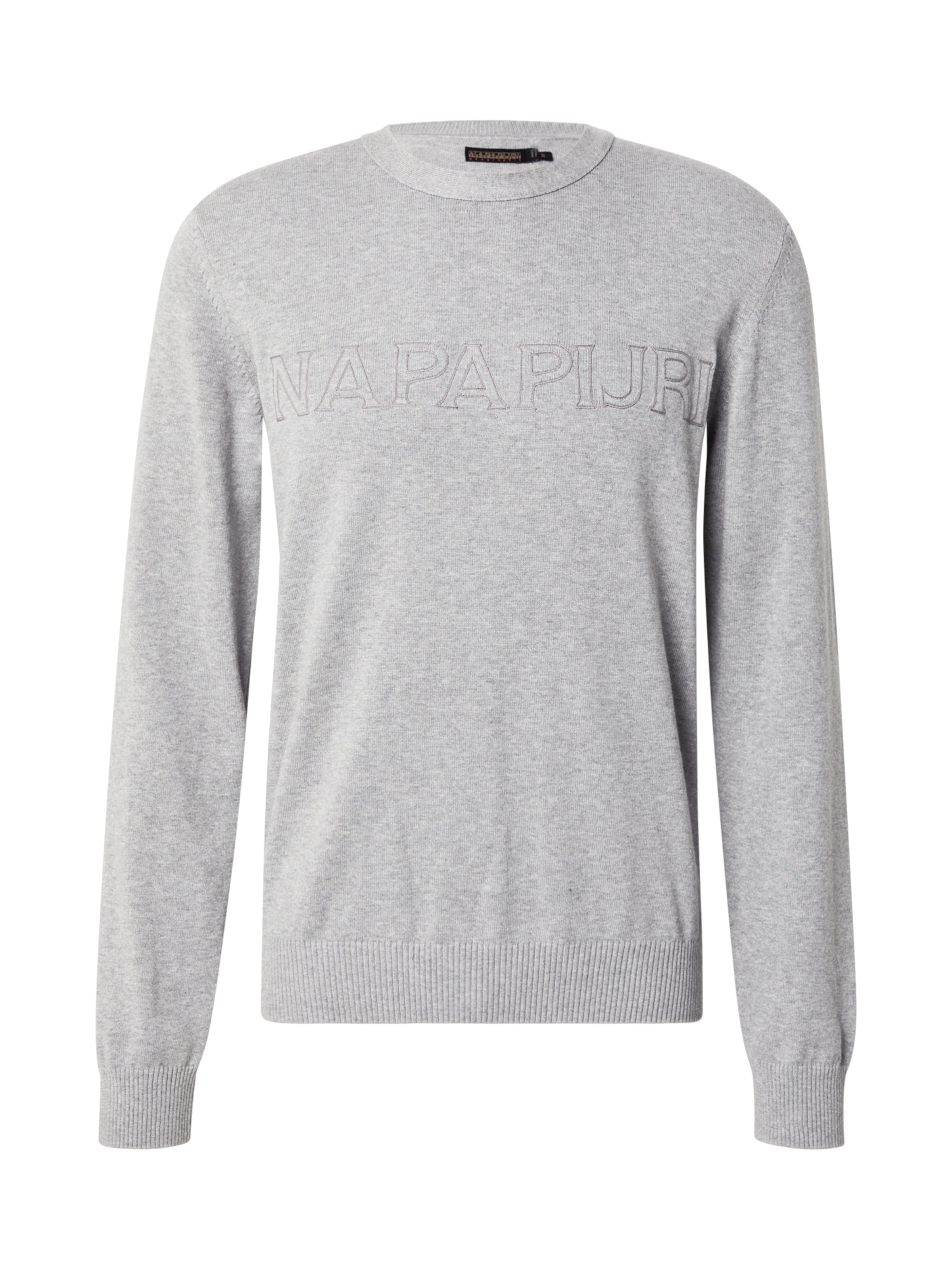 NAPAPIJRI - Jersey 'D-AMBRA' en gris: frente