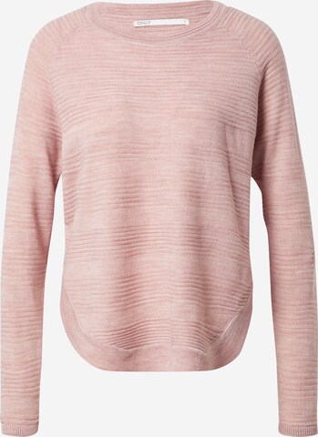 Pullover 'Caviar' di ONLY in rosa: frontale