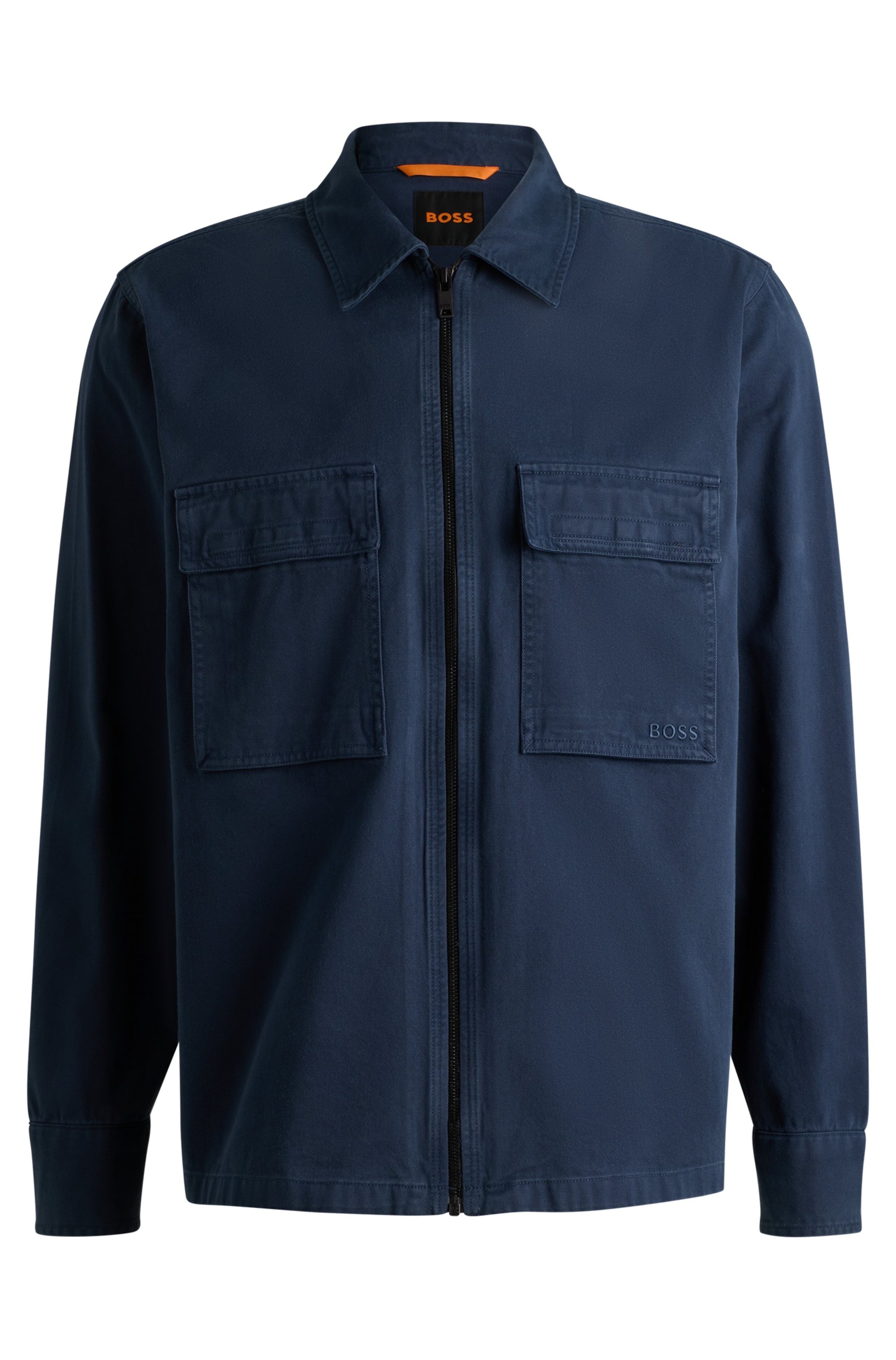 BOSS Jacke in Blau: Vorderseite