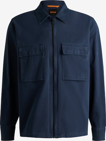 BOSS Orange Jacke in Blau: Vorderseite