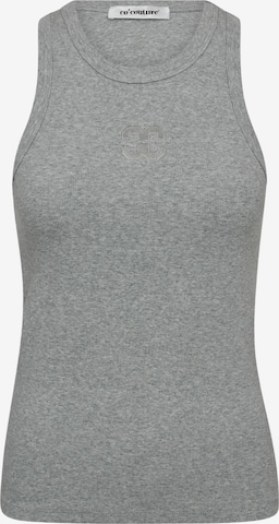 co'couture Top 'Sahara' in Grau: Vorderseite
