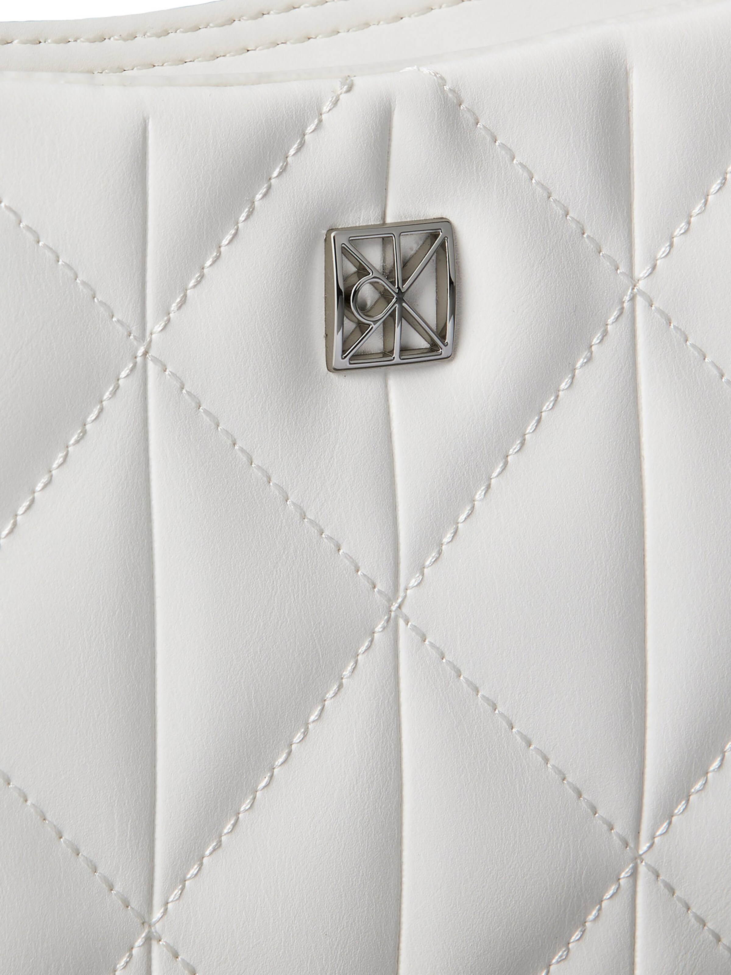 Calvin Klein - Mala de ombro em branco