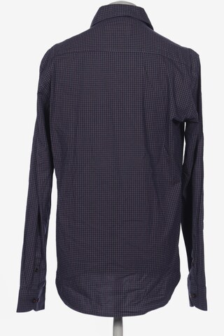 Bertoni Button Up Shirt in XS in Blue