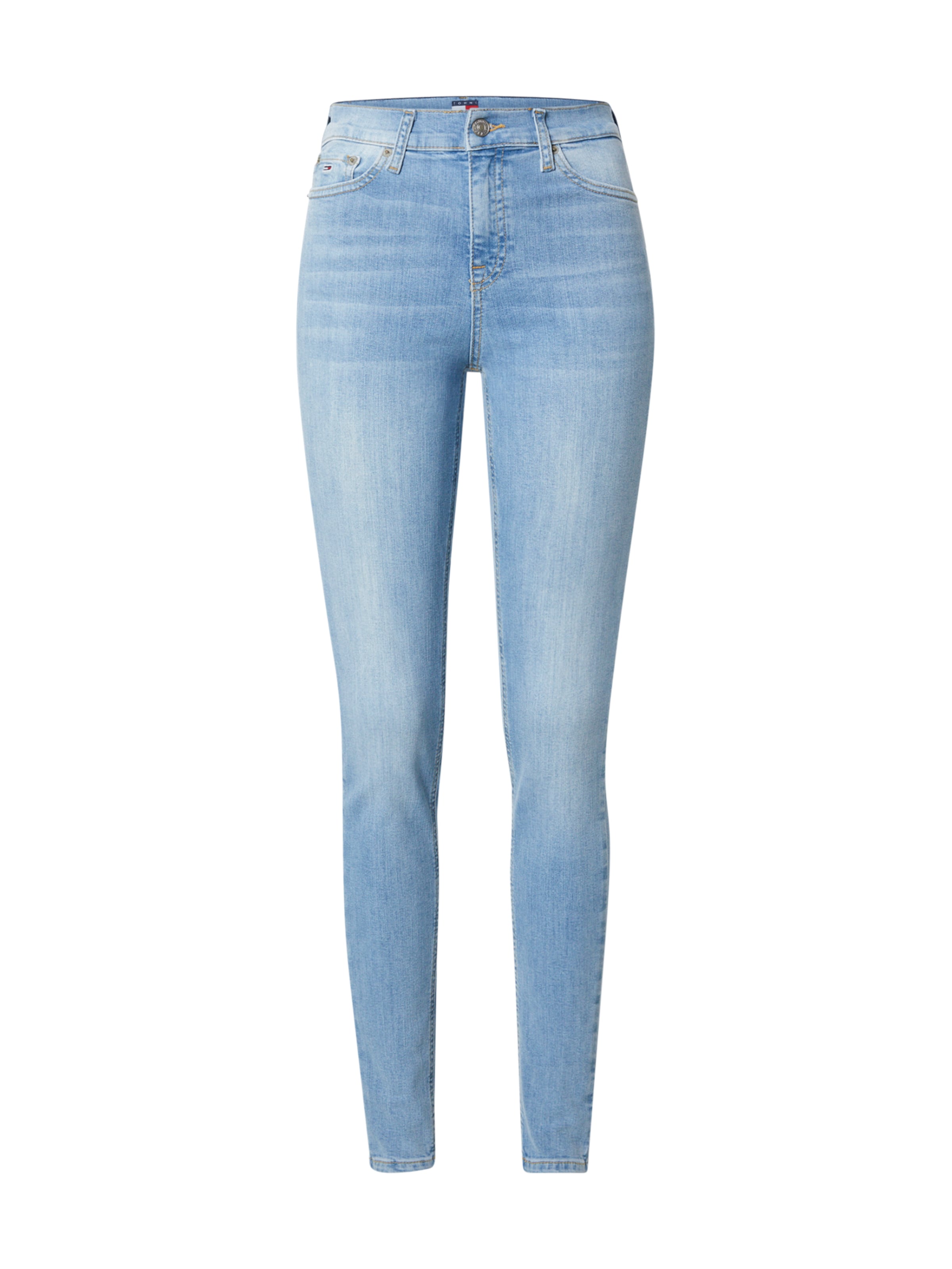 Tommy Jeans Skinny Jeans 'Nora' in Blauw: voorkant