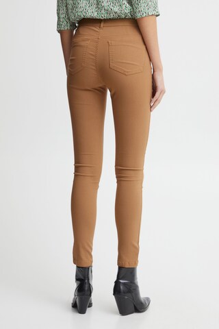 b.young Slimfit Broek 'Elva Dixi' in Bruin